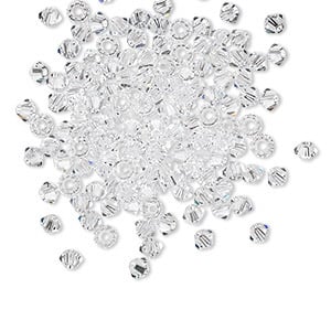 Bead 144pk crystal, Crystal Passions&reg; 3mm bicone 5328