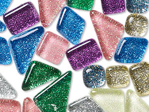 New Glitter Glass Mosaic Mix