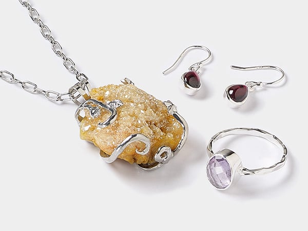 Gemstone Finished Jewelry