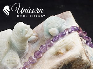New Unicorn Rare Finds - Faceted Amethyst Beads